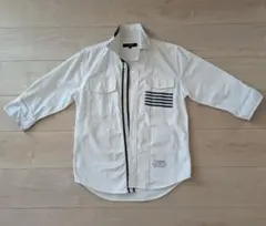 【処分価格】TOMMY 七分袖 シャツ Sサイズ ホワイト