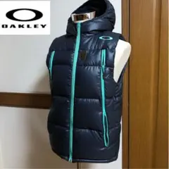 Oakley 蛍光グリーン ダウンベスト M - メルカリ