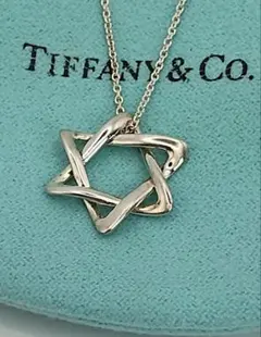 【美品】Tiffany & Co. ティファニー ダビデ ネックレス 六芒星のサムネイル