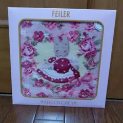 新品未開封 FEILER フェイラー マロンクリーム ハンカチ サンリオ