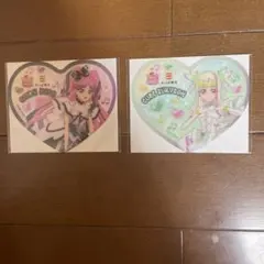 R*i様 値下げ　君とアイドル❤️プリキュア かっぱ寿司　コースター　2枚セット