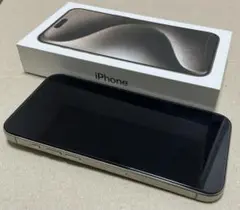 【ケース付】iPhone 15 Pro Max 512GB ナチュラルチタニウム