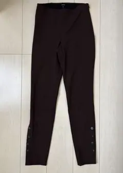 Theory セオリー　ブラウン ストレッチスキニーパンツ XS サイズ