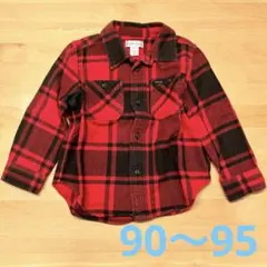 ラルフローレン　チェックシャツ　90センチ