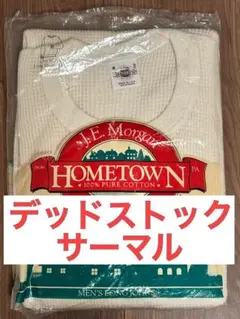 J.E. Morgan サーマル　デッドストック Mサイズ 100%コットン