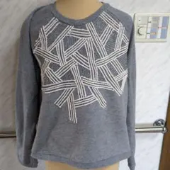 ✨値下　ZARAグレー 長袖トップス