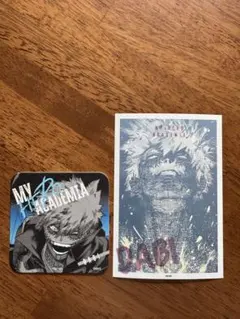 ヒロアカ展/ワンシーンカードコレクション/アートコースター/荼毘