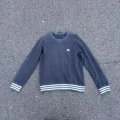 adidas ブラック　スウェット　ビンテージ　古着　 オシャレ　希少