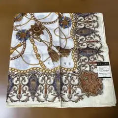 CELINE セリーヌ ハンカチ大判　スカーフ