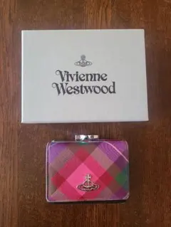 Vivienne Westwood 三つ折り財布 キャンディタータン柄　証明書付
