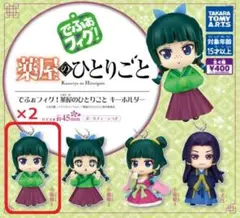 でふぉフィグ!　薬屋のひとりごと キーホルダー　猫猫１　 2個セット