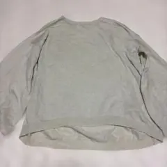 earth music&ecology リボン付きVネックニット