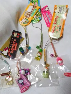 にゃんにゃんにゃんこ 京野菜にゃんこ 根付け ストラップ3個セット