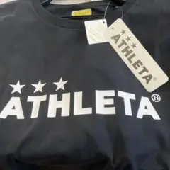 特価‼︎アスレタ　長袖プラシャツ　L ブラック