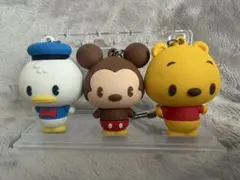 くまのプーさん・ミッキー・ドナルド キーホルダー3個セット