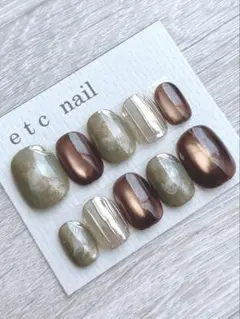 No.318ベリーショート　ネイルチップ