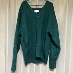 00s MONO-MART ZOZOTOWN グリーン ニットカーディガンのサムネイル