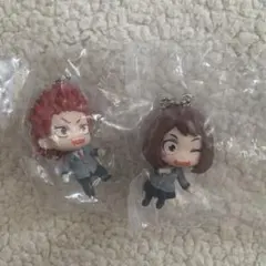 僕のヒーローアカデミア　ヒロアカ　プラプラマスコット　ガチャガチャ　キーホルダー