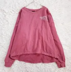 ラグマシーン スウェット 長袖 トレーナー バックプリント M ゆったり