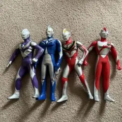 ウルトラマン ソフビ フィギュア 4体セット
