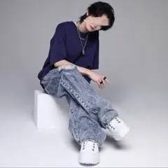 flexwitme 白デニム yoko swag - メルカリ