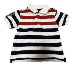 TOMMY HILFIGER ポロシャツ　90サイズ　ボーダー