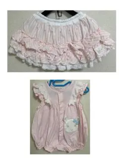 coeur a coeur　パンツ付きスカート　ロンパース　セット　70cm