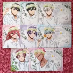 ブルーロック　アニメイト　flower crown　特典　カード　全8種セット