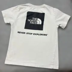 ザノースフェイス　ホワイト　白T 半袖Tシャツ　130cm