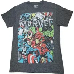 アメカジ マーベル ヒーロー集合Tシャツ Mサイズ