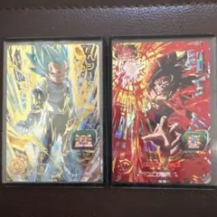 スーパードラゴンボールヒーローズ ベジータ バーダック SRカードセット