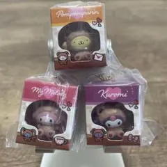 サンリオ　ミニチュアパッケージコレクション　マイメロ　クロミ　ポムポムプリン