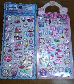 Candy Gem 2 キャラクターシール 2シートセット