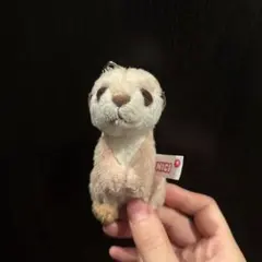 NICI ミーアキャット ぬいぐるみキーホルダー