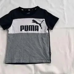 PUMA 半袖Tシャツ 120サイズ グレー/ブラック