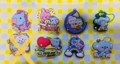 BT21のラバーマスコットキーホルダー