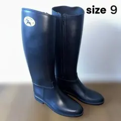 DAFNA ダフナ　ロングレインブーツ　ブラック　39のサムネイル