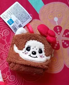 ①モンチッチ×ハローキティ お手拭きマスコット