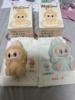 POPMART LABUBUラブブ　Have A Seat ぬいぐるみ2個セット