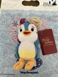 新品未使用　ディズニー ストア　白雪姫 青い鳥　キーホルダー