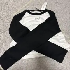 れ*お様 GLOBAL WORK ロゴ入り長袖Tシャツ 160