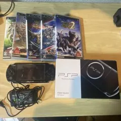 PSP-3000 PB ピアノブラック 本体 ジャンク品 画面横線 訳あり