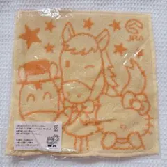 ターフィー＆ハローキティ ハンドタオル ハンカチ JRA ノベルティ 2024