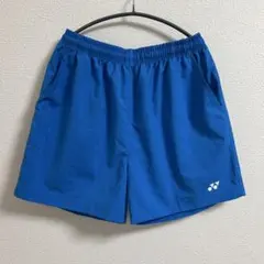 ヨネックス　ウェア　ショートパンツ　ハーフパンツ　XO 美品　青　水色