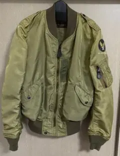 L-2B フライトジャケット ミリタリー オリーブ 薄手（H.M.HOPE）