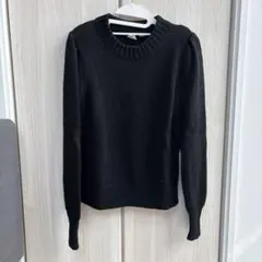 GAP ブラック 長袖ニット　XS