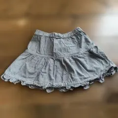 ストライプフリルスカート 100cm