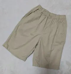 ユニクロ ベージュ ハーフパンツ　150