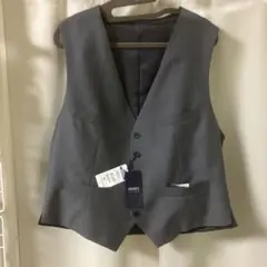 再値下げ！パーソンズ　ベスト　　　グレー 新品　タグ付き　胸囲100cm