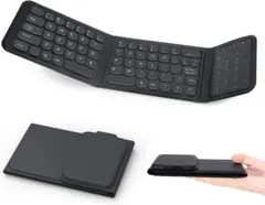 折りたたみ式Bluetoothキーボード タッチパッド付き